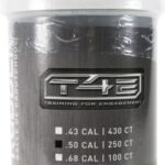 Munición de bolas de goma para pistolas calibre .50