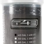 Munición de bolas de goma para pistolas calibre .43